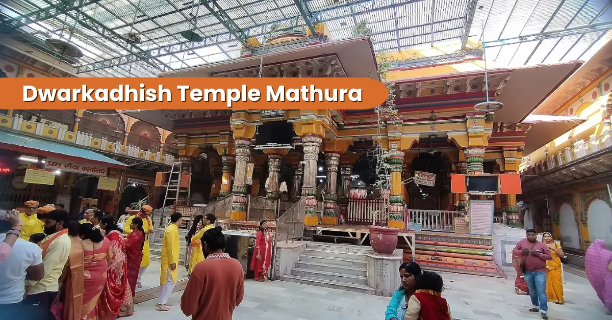 Dwarkadhish temple in Mathura city