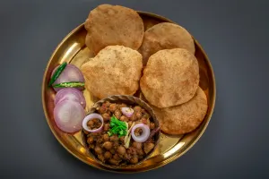 Pori Sabji famous food of Mathura Vrindavan