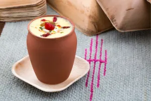 Lassi , famous food of Mathura Vrindavan