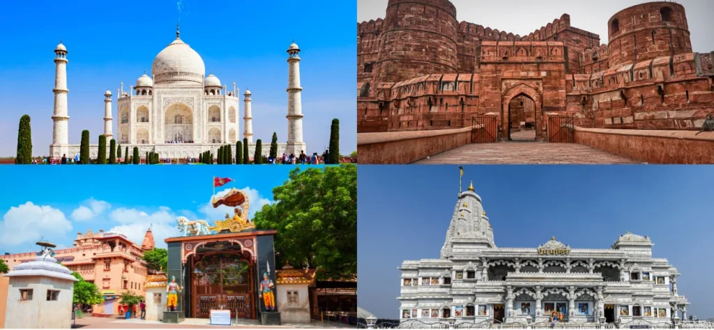 2 Days Agra Mathura Vrindavan Tour
