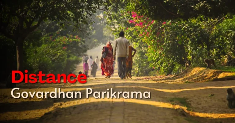 Distance of Govardhan Parikrama