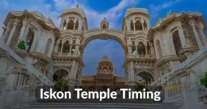 Iskon Temple Timing