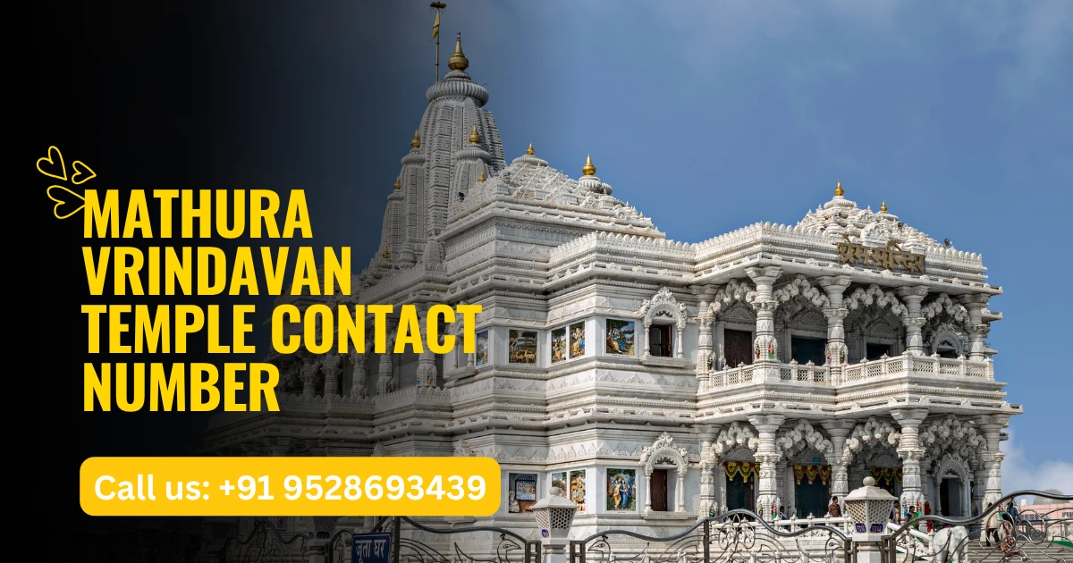 Mathura Vrindavan Temple Contact number