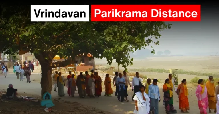 _Vrindavan parikrama Distance