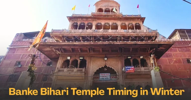 Banke Bihari Temple Timing in Winter