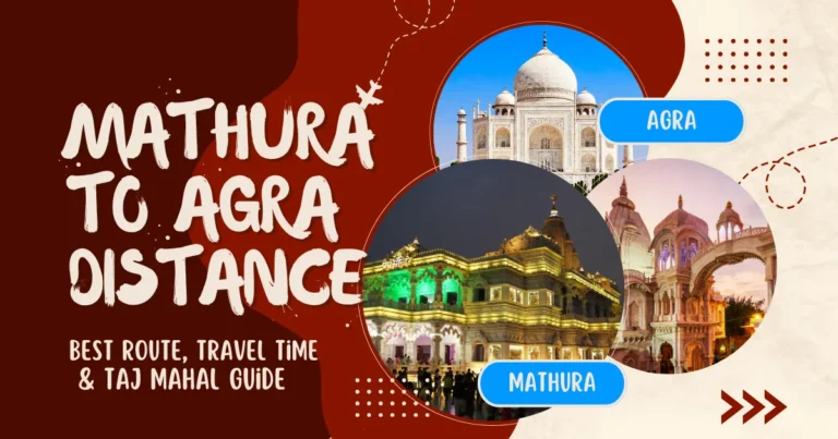 Mathura to Agra Distance