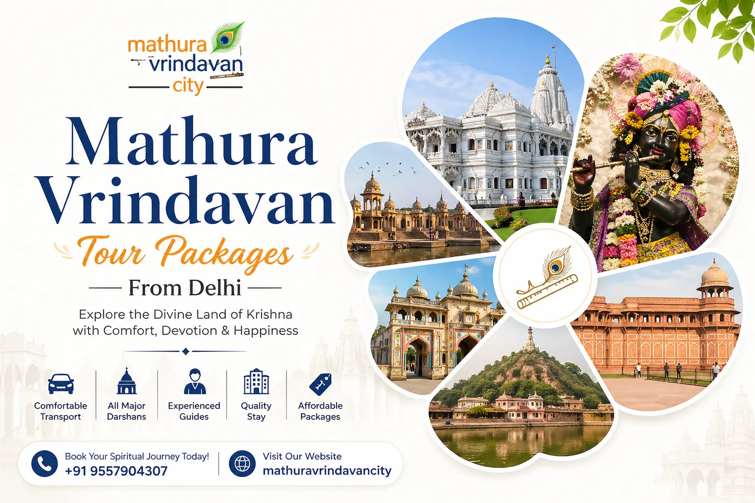 Mathura Vrindavan Tour Packages From Delhi